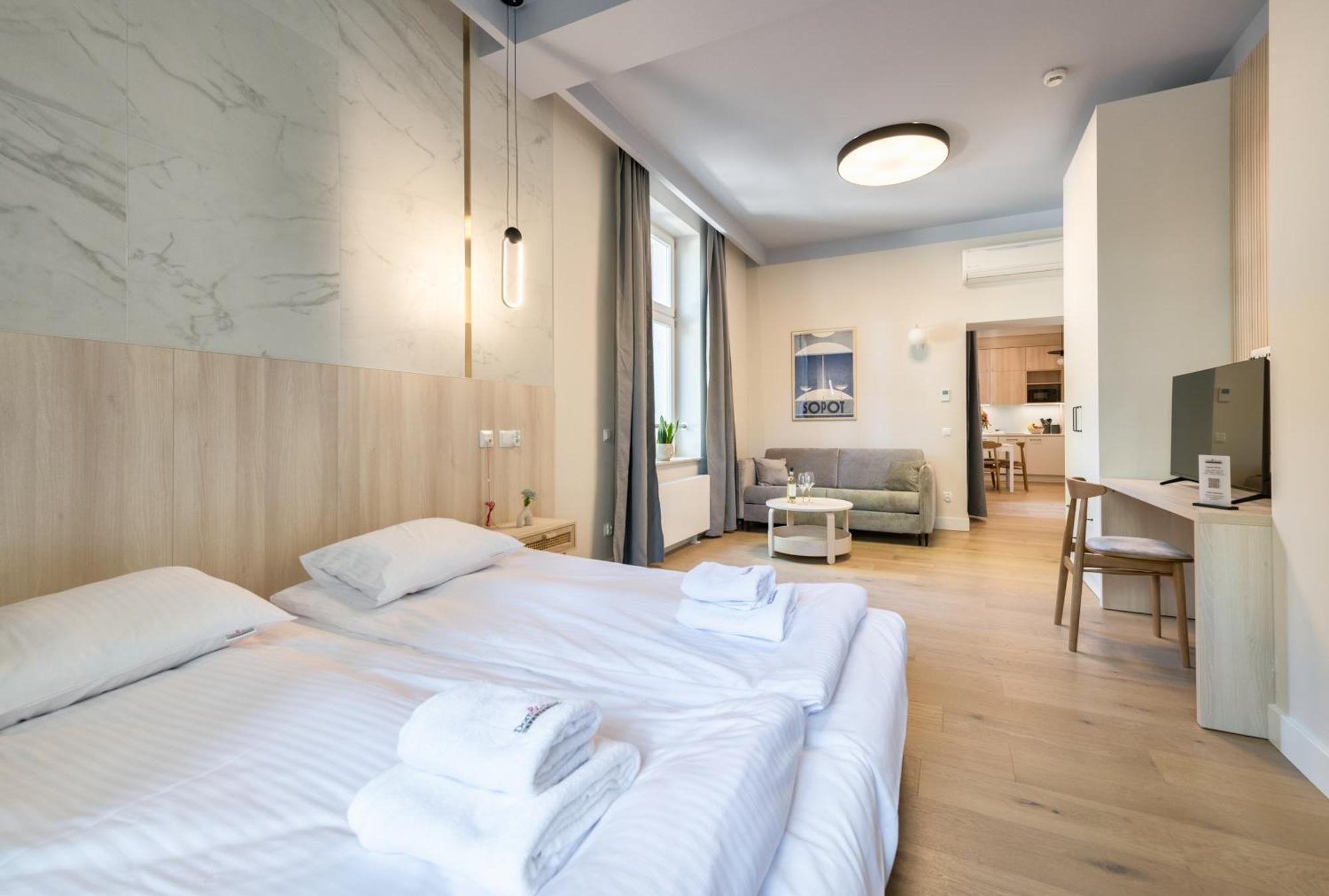 White Dune By Dom & House Apartments Sopot Ngoại thất bức ảnh